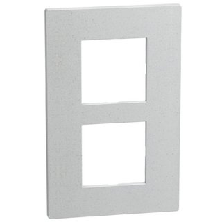 BTicino Light Now - Coverplate 2+2 modules - white mica — YA4832M2WM