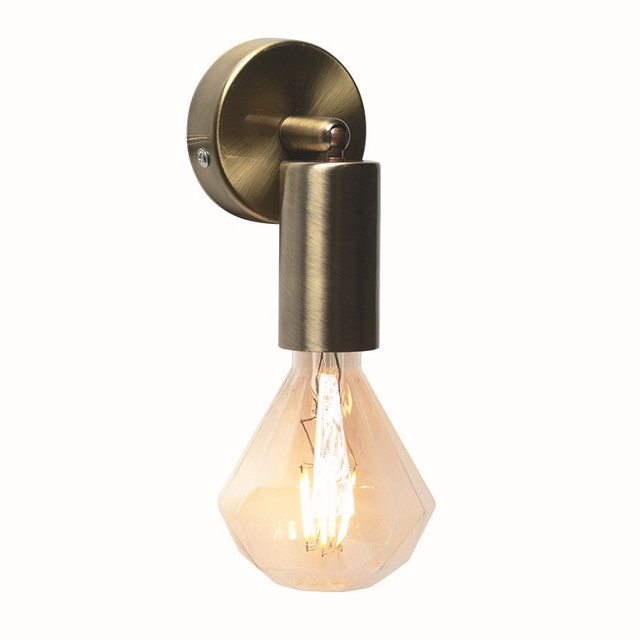 ACA Lighting SPOT BRASS ANTIQ METAL 1ΧΕ27 MOHICANS — SUT1911PB