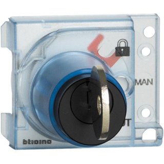 BTicino Keylock type Ronis for multivoltage motor operator item M7M02 — M7M04