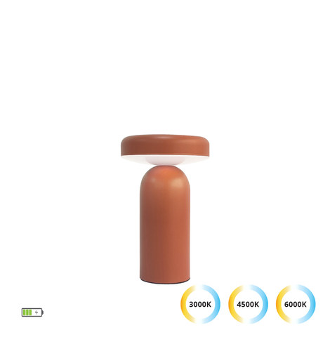Viokef Table Light Terracotta Komo — manufacturer representative image