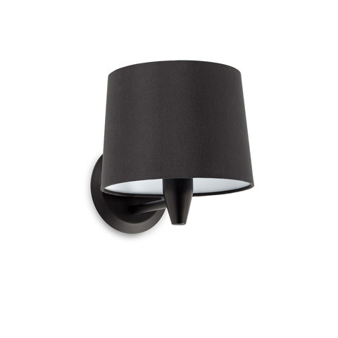 Faro Barcelona CONGA Black/black wall lamp — manufacturer representative image