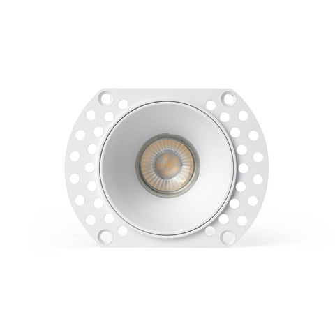 Faro Barcelona FLAC White recessed trimless IP44 MR11 GU10 — manufacturer representative image