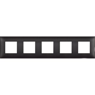 BTicino Cover plate - 2+2+2+2+2 horizontal/vertical installation modules — R4802M5BG