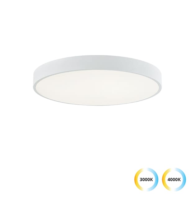 Viokef Ceiling Lamp White D:500 Madison 3000K/4000K — 4235500