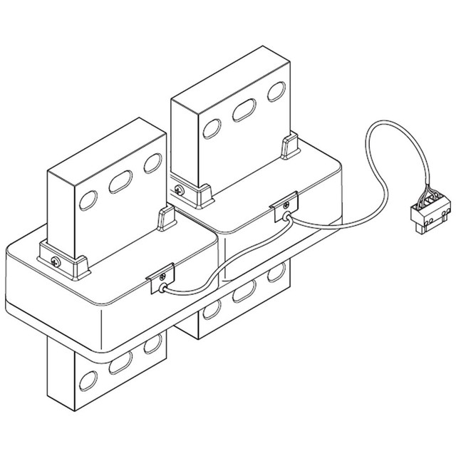 BTicino External neutral for circuit breakers 3P with In= 5000 and 6300A — M8TA63