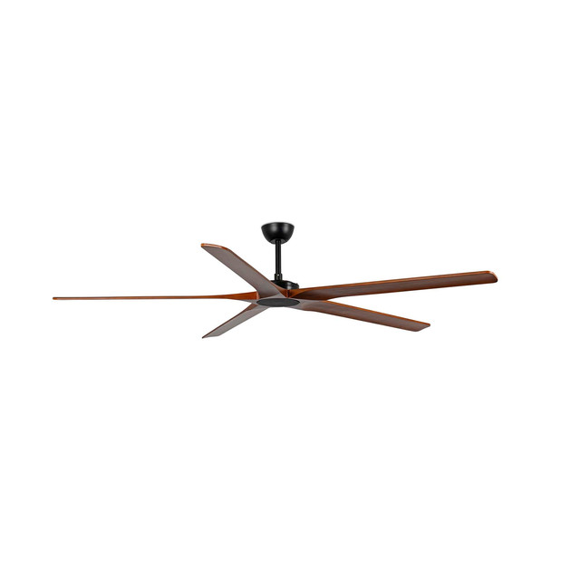 Faro Barcelona BIGWOOD XL Black/walnut fan — 34190