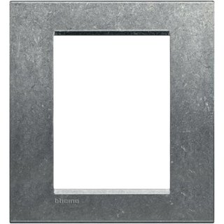 BTicino Square cover plate 3+3 modules - native — LNA4826NA