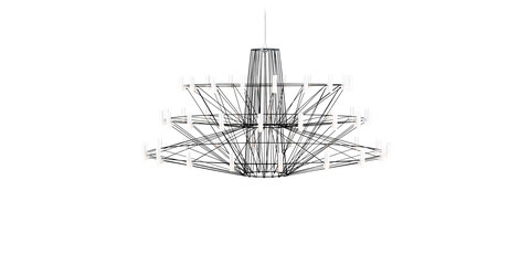 Moooi Coppélia Suspended Large, Black — manufacturer image