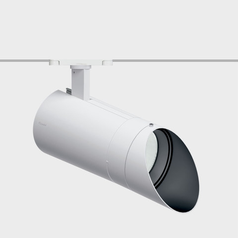 iGuzzini Palco Low Voltage wall washer ø 86 mm for Filorail — PV59 — manufacturer representative image