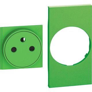 BTicino Cover + top for French-Belgium standard socket item K4142A — KV55F