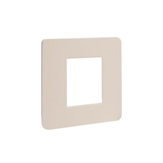 BTicino Cover plate - 2 modules — JA4802TI