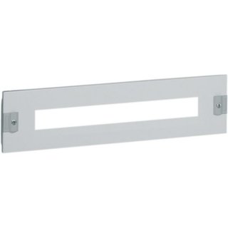 BTicino Front panel with screws 1/4 turn and DIN35 window for 24 modules 600x150mm — 9529/24Q