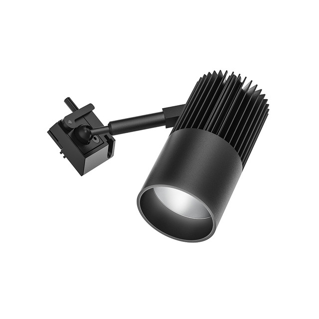 Artemide Vector Channel Spotlight - 2700K - 23° - Black — BW40104 — manufacturer representative image