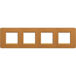 BTicino Matix - plate 2+2+2+2 horizontal Clay — AM4802/4AG