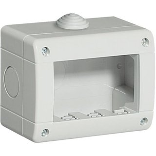 BTicino Box IP40 (base + Cover) - for 3 modules — 24403