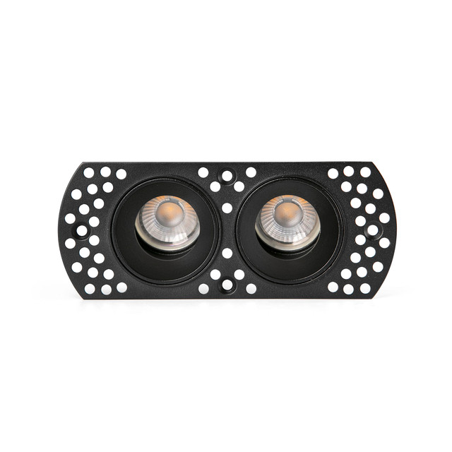 Faro Barcelona FLIC 2L Black recessed adjustable trimless MR11 GU10 — 44113