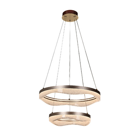 ACA Lighting SURF -PENDANT LAMP GOLD METAL LED SMD 60W CCT 2700K-3000K-4000K 4800LM IP20 — manufacturer representative image