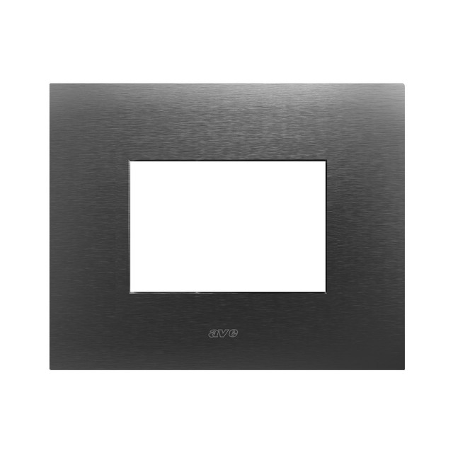 AVE SMART44 ANTHRACITE METAL F.PLATE 3M — 44PSM3AA