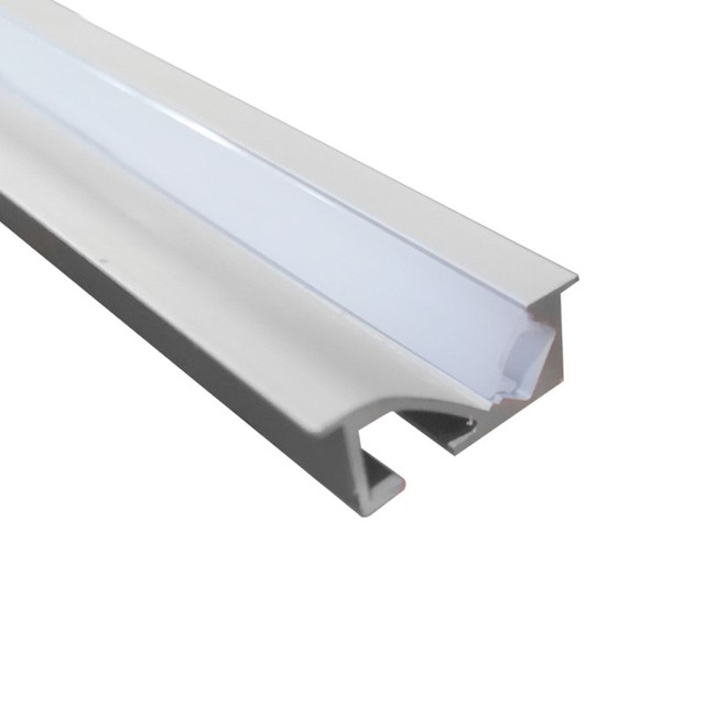ACA Lighting ARPY RECESSED ALUMINUM PROFILE P168U WITH OPAL PC DIFFUSER 2m/pc
