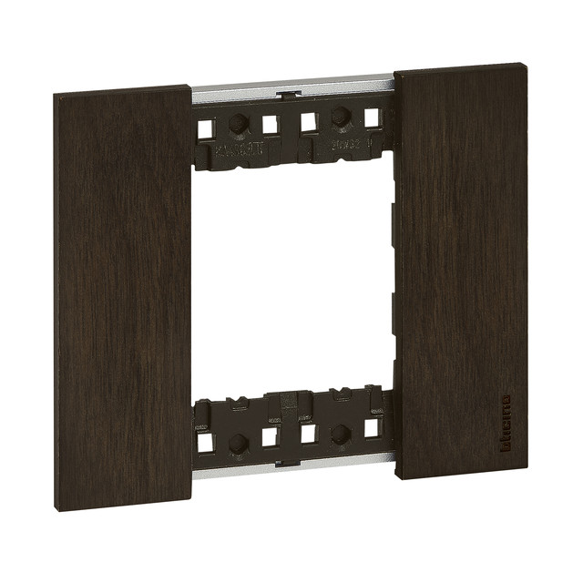 BTicino 2 modules Living Now plate — KA4802LG