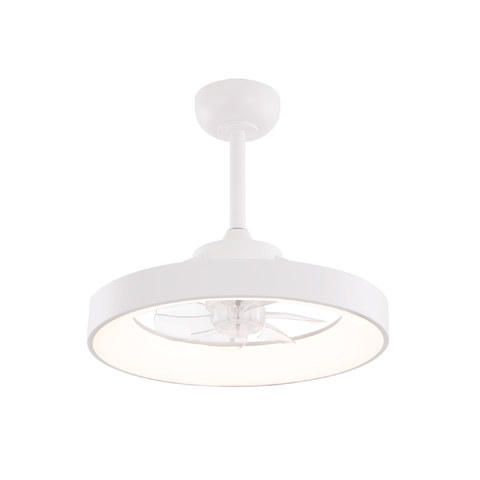 ACA Lighting CEILING FAN 20 DIM WHITE 7 BLADES ABS REMOTE CONTROL & TIMER LED 34W 3332L Φ300mm — manufacturer representative image