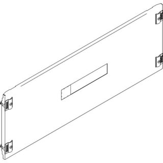 BTicino Front panel with screws 1/4 turn for 1 disconnector MW250 850x300mm — 9761/1WQ