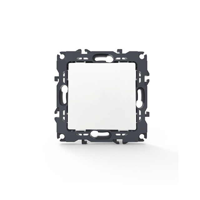 ACA Lighting PRIME 1 GANG 1 WAY SWITCH SCREWLESS 1P 10AX 250VAC IP20 WHITE — 1000110001 — manufacturer representative image