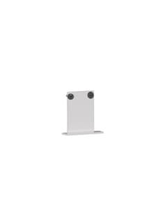 Zambelis 20108-W END CAP FOR MAGNETIC RECESSED TRACK SANDY WHITE