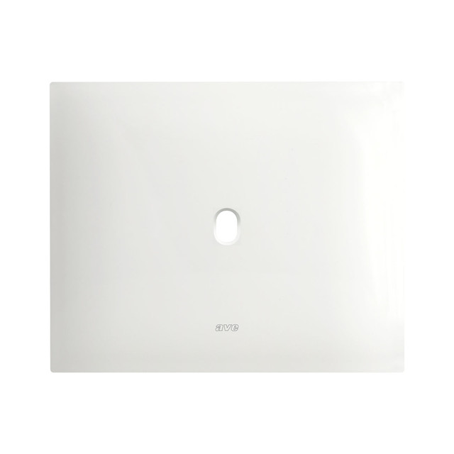 AVE NEW STYLE S44 SMART METAL PLATE, MATT WHITE COLOUR – 1 CONTROL – 3 MOD. — 44PSMN01BO