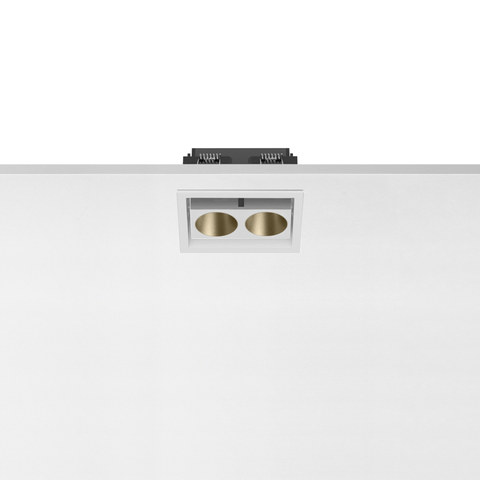 Flos Light Shadow Adjustable Trim 2 Spots Optic Medium — manufacturer representative image