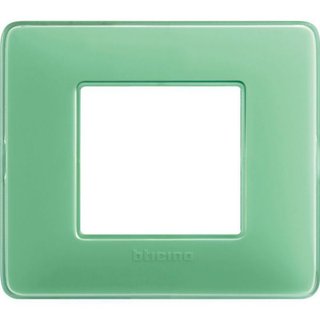 BTicino Cover plate 2 modules — AM4802CVC