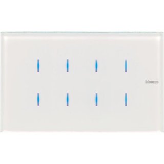 BTicino Axolute command with 6 keys to manage single or group loads and other functions - 4 modules. — HD4657M4