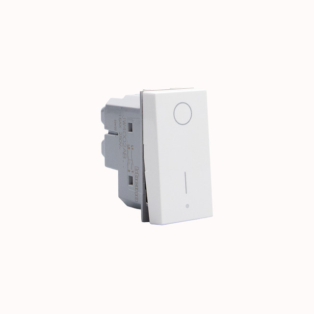 BTicino 2P switches. 2P 16 A 250 Va.c. - Antibacterial range — JW4002AB
