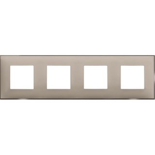 BTicino Cover plate - 2+2+2+2 horizontal/vertical installation modules — R4802M4CS