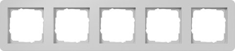 Gira E1 cover frame grey matt grey matt (lacquered) — 0215154