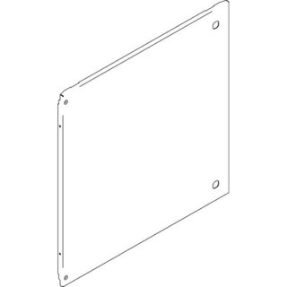 BTicino Blank front panel with hinge and lock 600x400mm — 9531CS