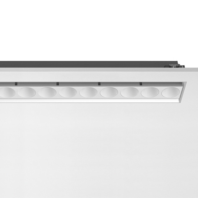 Flos Light Shadow Adjustable No Trim Casambi Version 12 Spots Optic Wide Flood — 03.7378.40CCB — manufacturer representative image