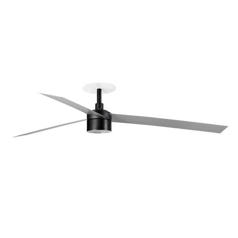 Faro Barcelona CRUISER RECESSED TEK XL Black/aluminium 4000K fan — manufacturer representative image