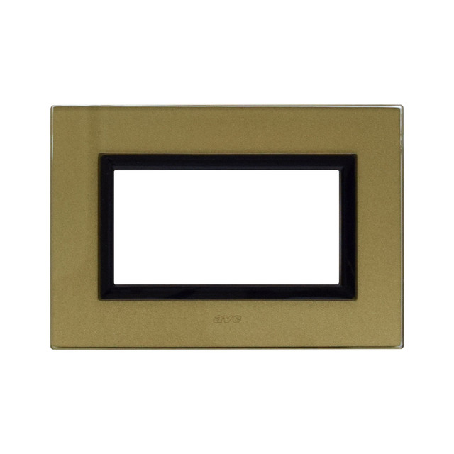 AVE VERA44 GLASS FRONT PLATE GOLD 4M — 44PV4GOLD