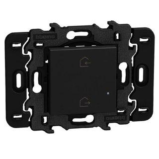 BTicino Wireless Home/Away scenario controls - 3V battery power supply - 2 modules - dark — YD4570CW