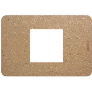 BTicino Cover plate - 2 centered modules — JA4819BB