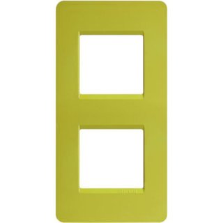 BTicino Matix - plate 2+2 vertical amber — AM4802V/2AB