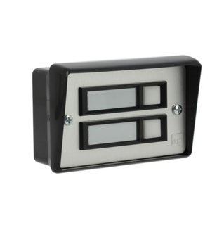 BTicino 2 Pushbutton for bell system which can be wall or flush installed — 023