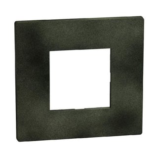 BTicino Light Now - Cover plate 2 modules - dark green — YA4802DG