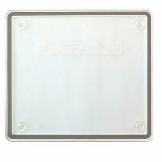 AVE Transparent splash proof lid for BL05P boxes — BLST05TR