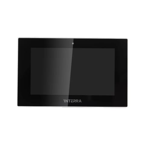 Interra 7″ Silver Body Linux Indoor Monitor w/ 12V DC / 12V POE (ITR662-0001)