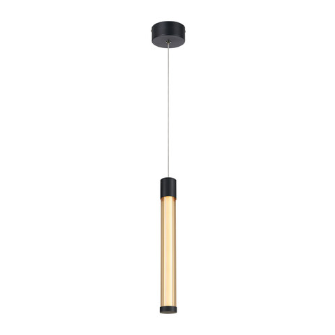 ACA Lighting CANDELERA-PENDANT LAMP SAND BLACK ALUMINIUM LED SMD 7W CCT 490LM IP20 85X1500MM — manufacturer representative image