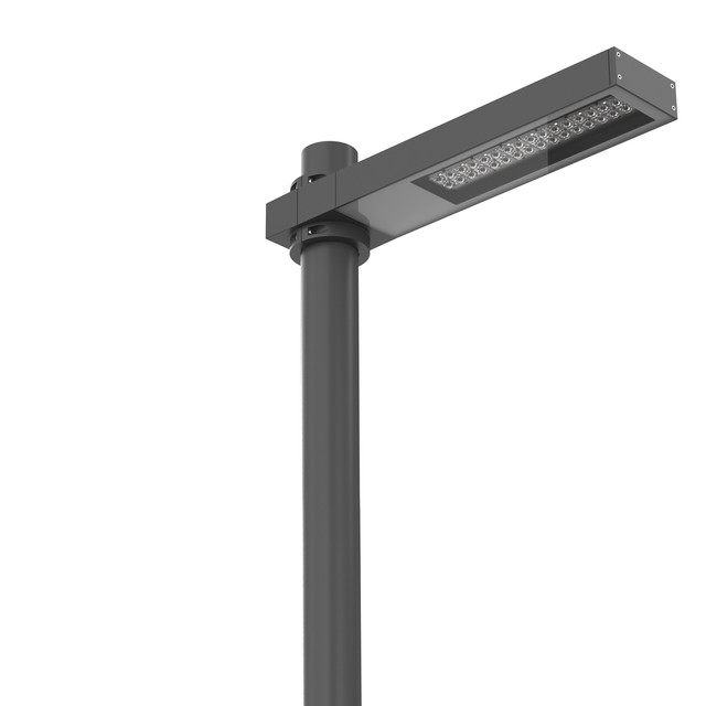 Flos Dooku 600 Single Top Pole Ø102 mm Asymmetric Optic Dimmable Dali — FA53918033-300 — manufacturer representative image