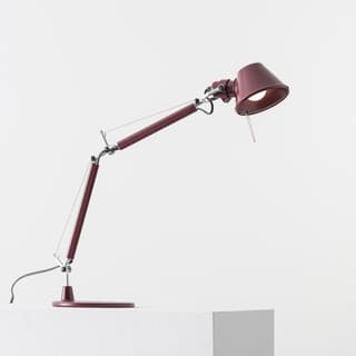 Artemide Tolomeo Micro Table - Ruby Red - Body Lamp + Base — AS01180061