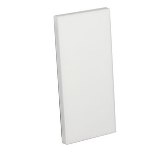 BTicino Aesthetic Cover for blanking modules item K4950 - 1 module. White. — KW8100